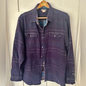 Carbon2Cobalt Blue Plaid Shirt